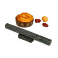 15.35'' Granite Rolling Pin withe Sturdy Granite Base